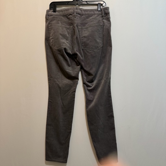 LOFT Women's Corduroy Straight Leg Jeans - Gray - Picture 2 of 9